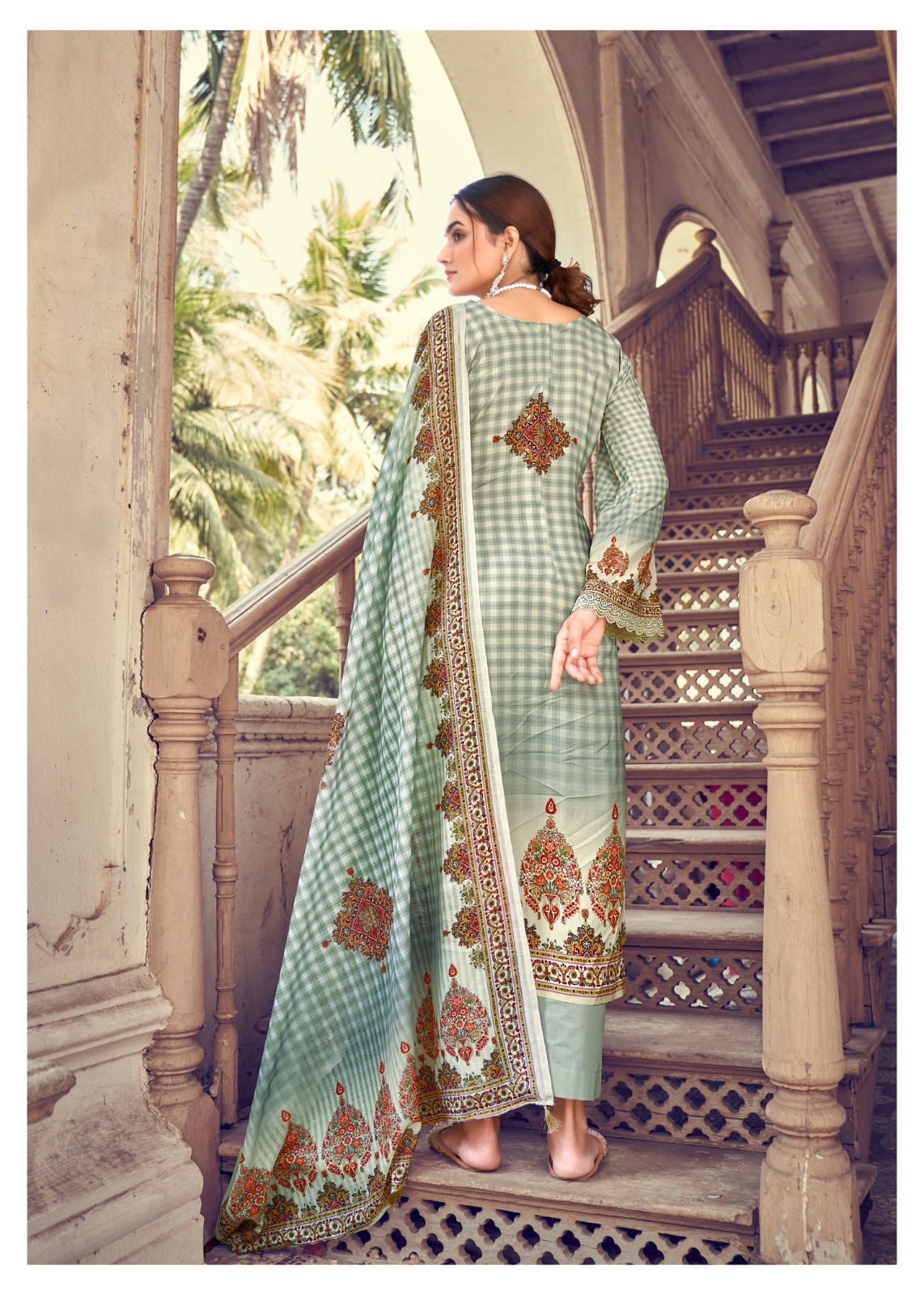 Aarzoo By Heritage Printed Dress Material Catalog